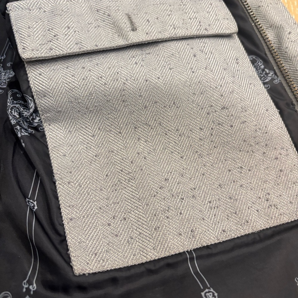 Empyre Gray Bomber Heavy Snow Jacket - image 3